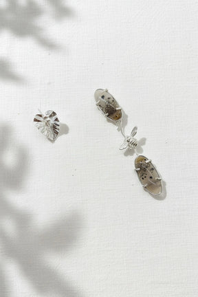 Narmade River Oval Interchangeable Earrings