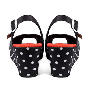 Rockabilly Women's Wedge Sandals