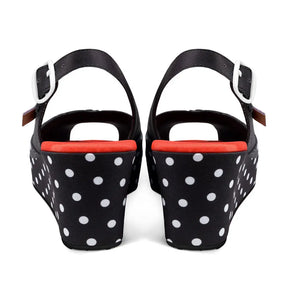 Rockabilly Women's Wedge Sandals