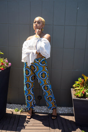 Nanny African Print Pants