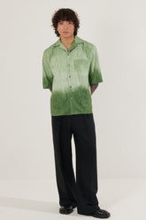 Amatola Ombre Sun-Faded Camp Collar Shirt