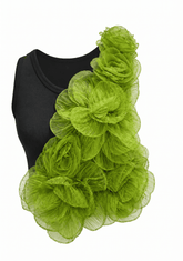 Floral Applique Tank Top