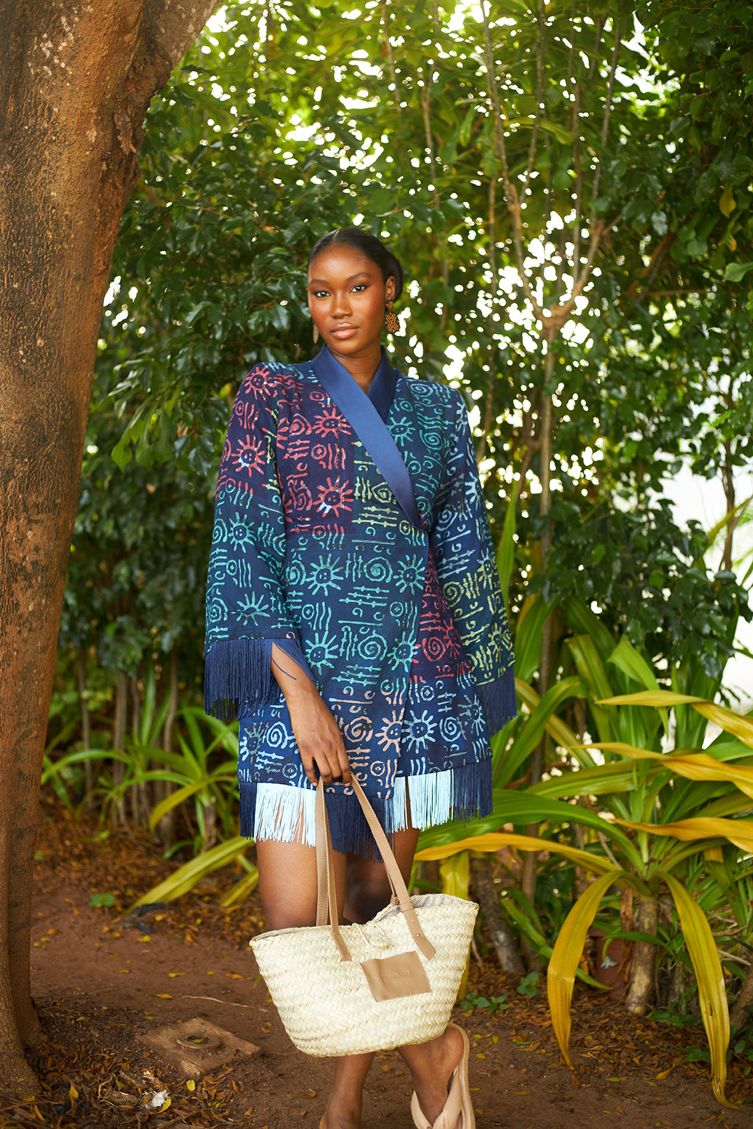 Anyanwu fringe coat