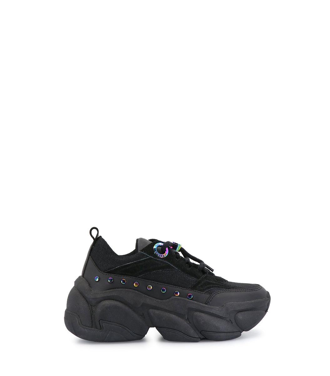 KUGA BLACK PLATFORM SNEAKERS