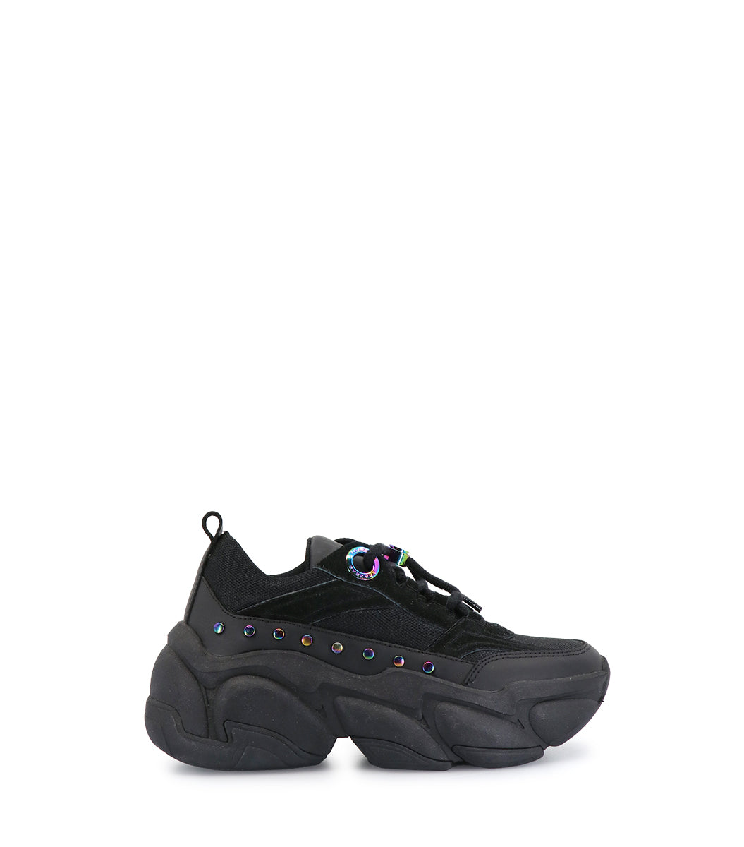 KUGA BLACK PLATFORM SNEAKERS
