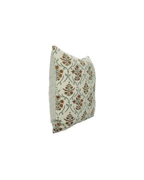 Artisan Hand Made Block Printed Pure Linen Pillow Cover - Vishal Pushp
