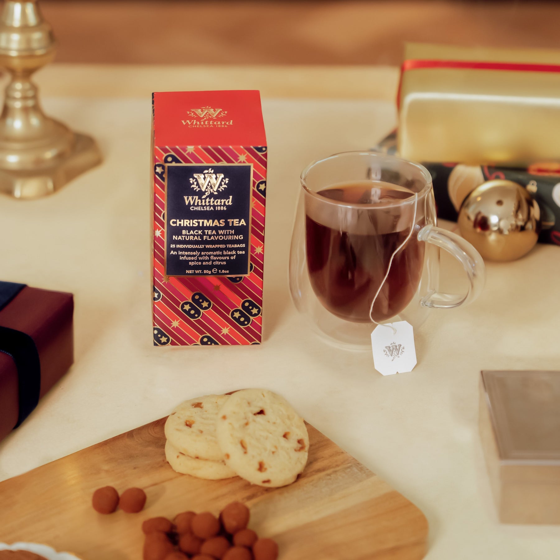 Christmas Tea Trio gift set