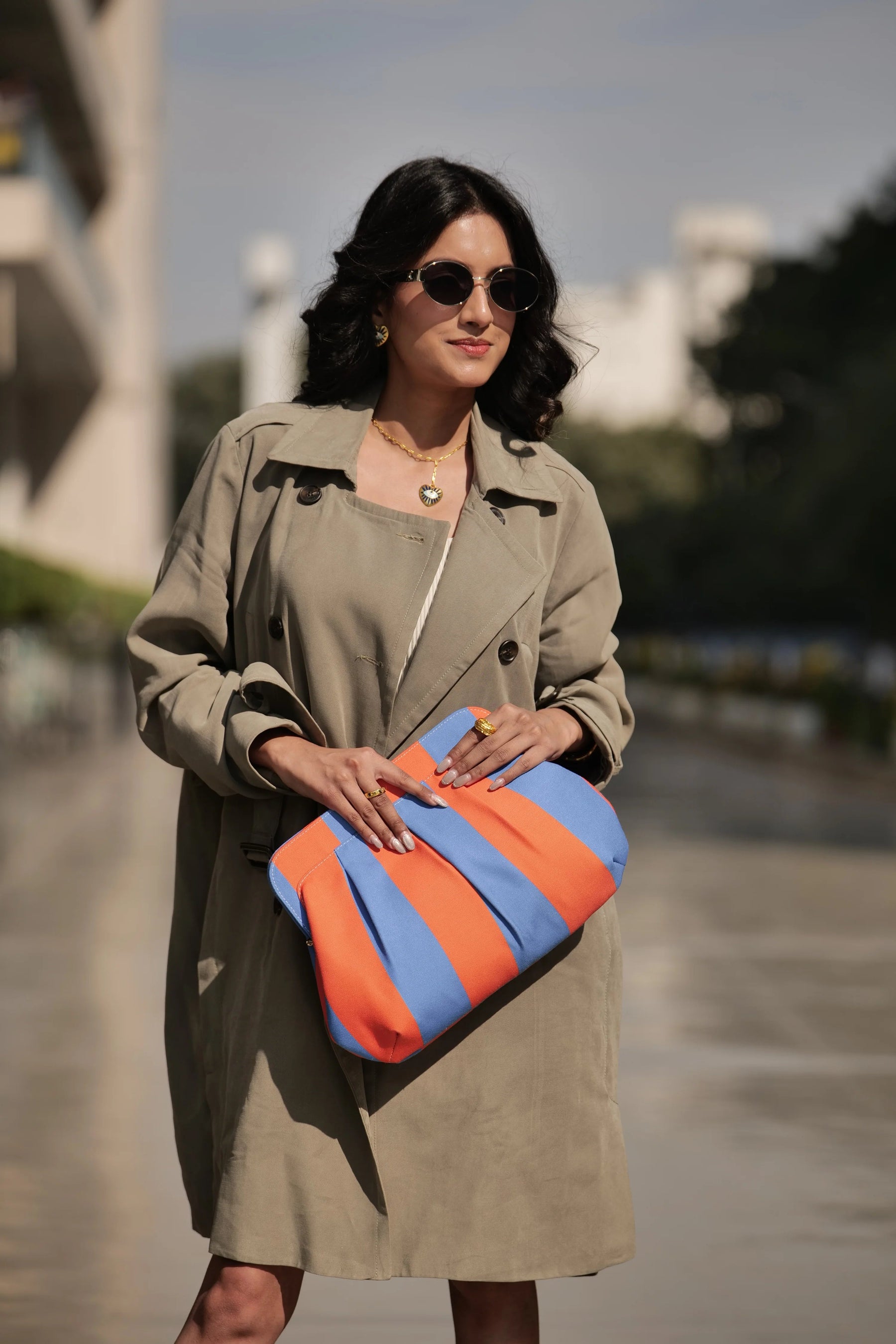 Capri Pochette - 10”H x 14”W Inches