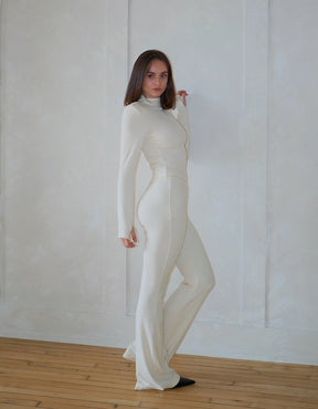 Luna Lounge Set in Cream