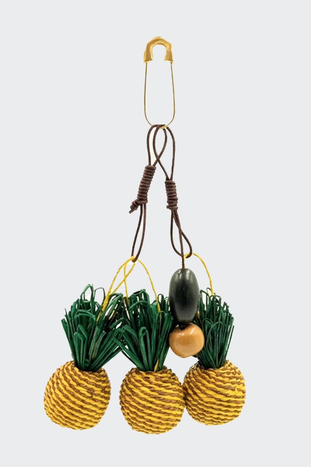 Piñas Toquilla Straw  Bag Charm