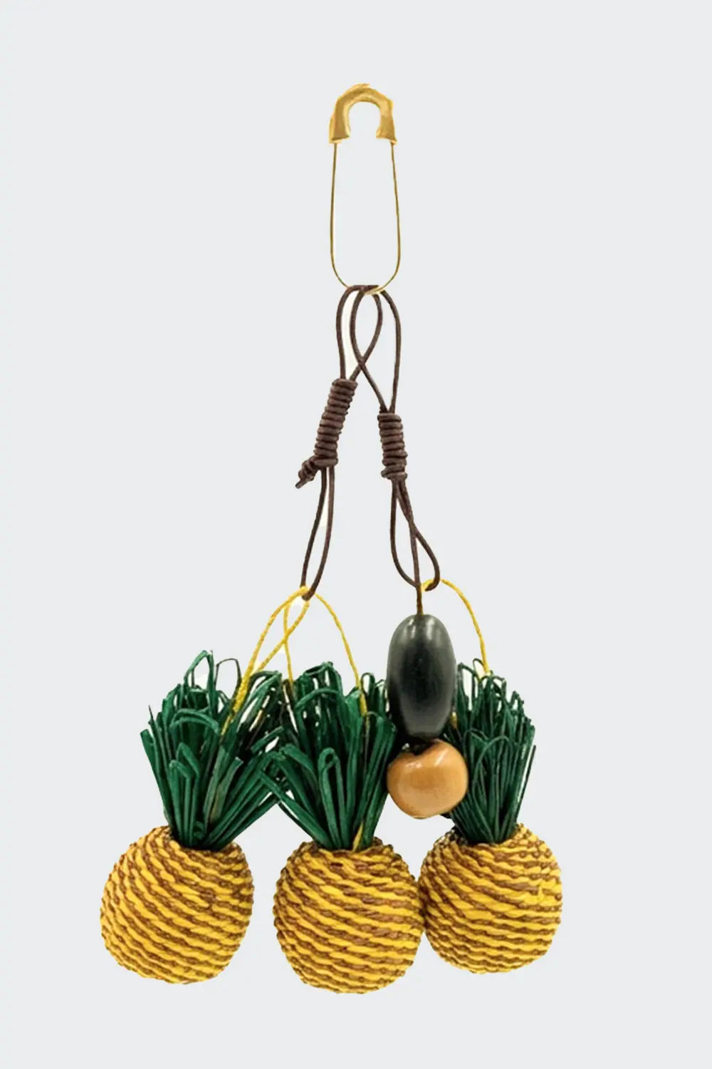 Piñas Toquilla Straw  Bag Charm