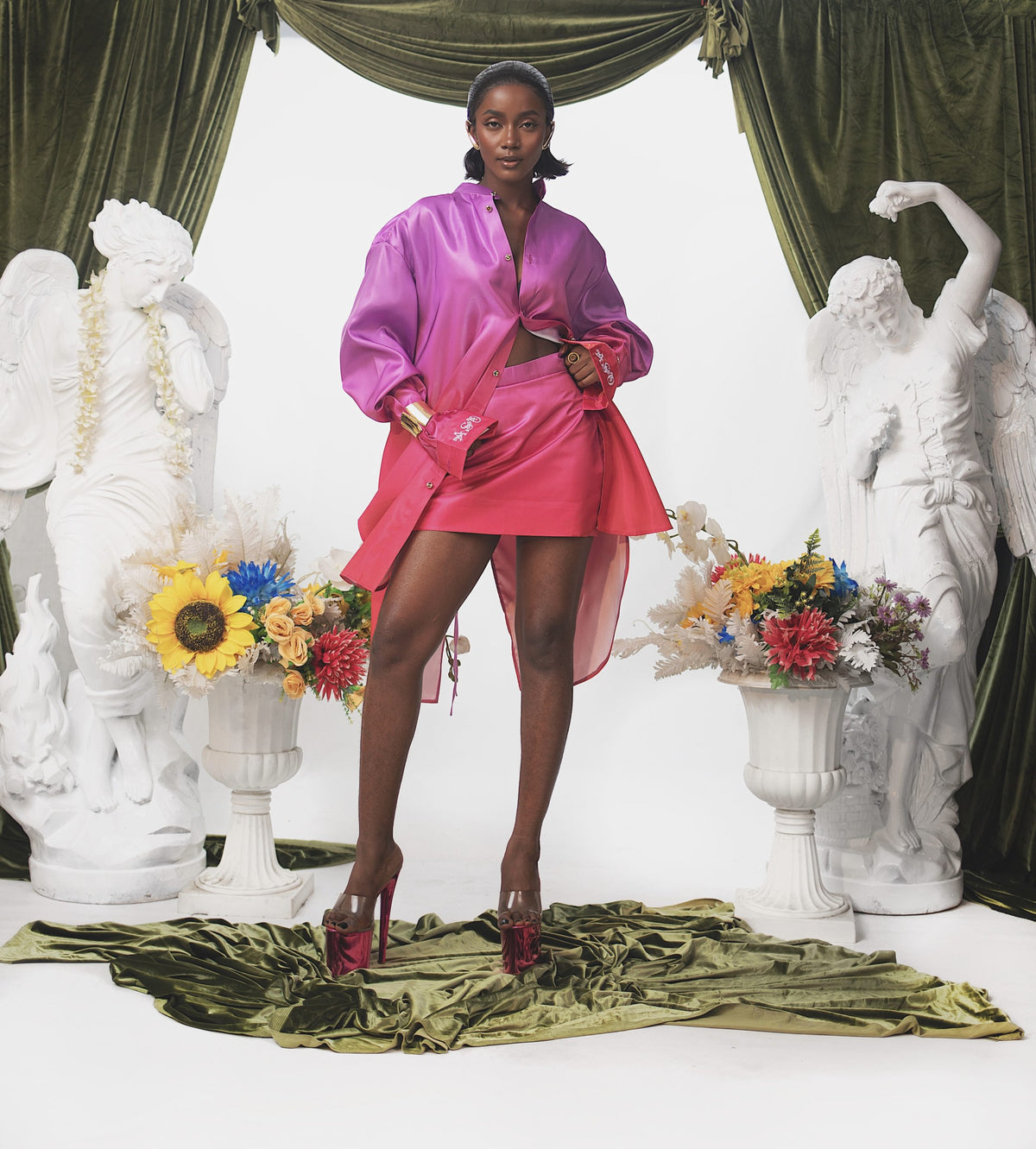 THE HALO SHIRT AND SKIRT