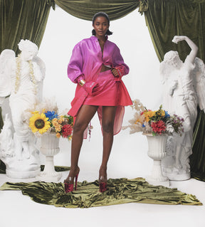 THE HALO SHIRT AND SKIRT