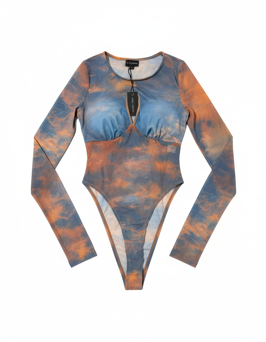 Sunset Mesh Bodysuit - Chuks Collins - Amber Dancing Collection