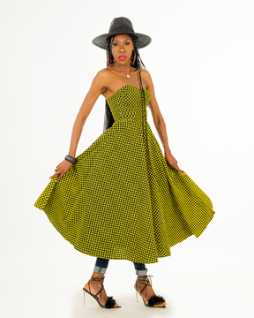 Obiageli Strapless Dress