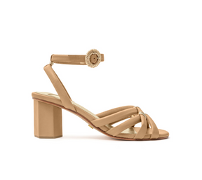 Olga Wooden Block Heel