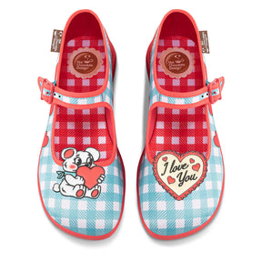 I Love You Women's Mary Jane Flat
