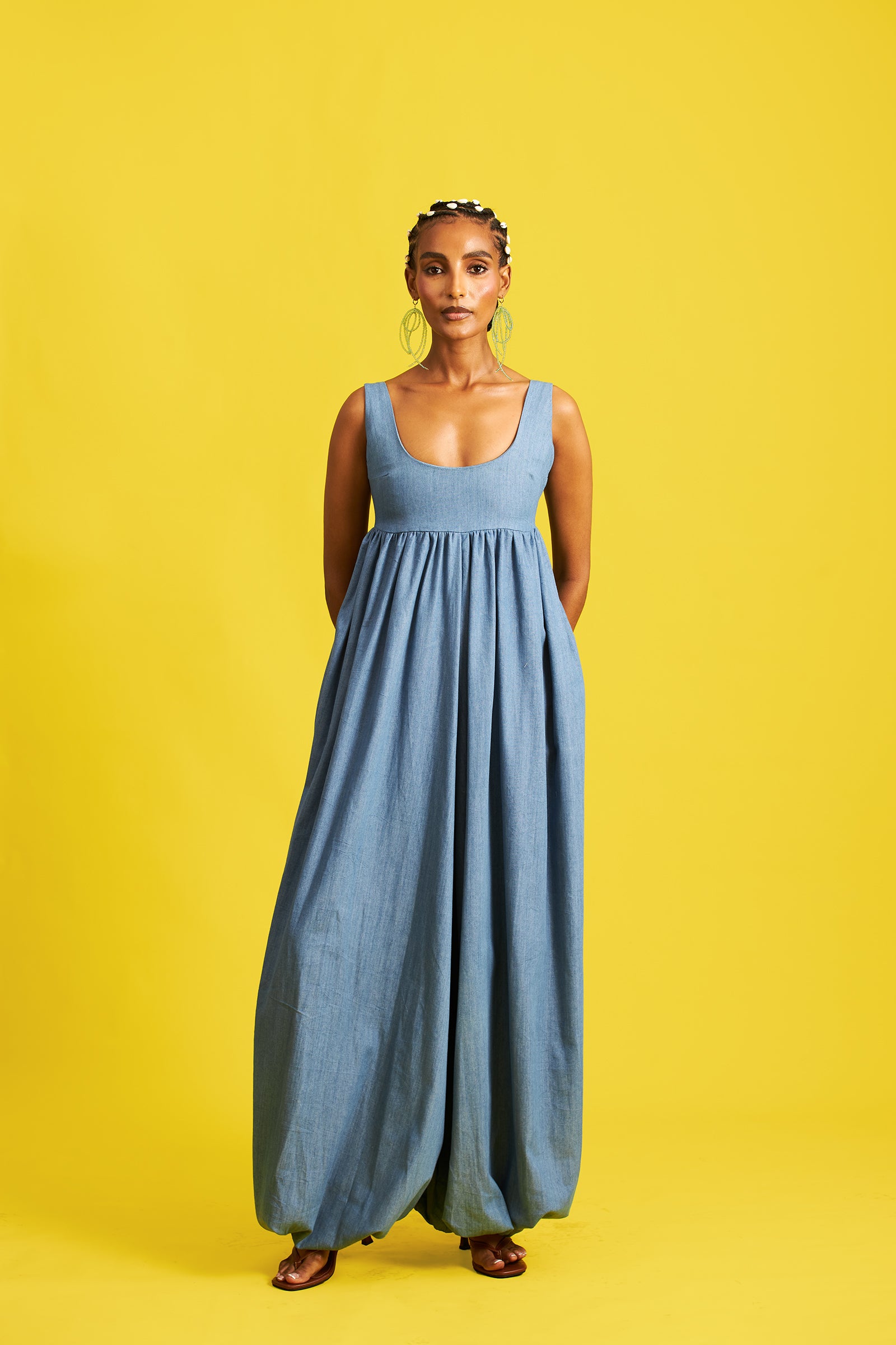 Rabi Denim Jumpsuit