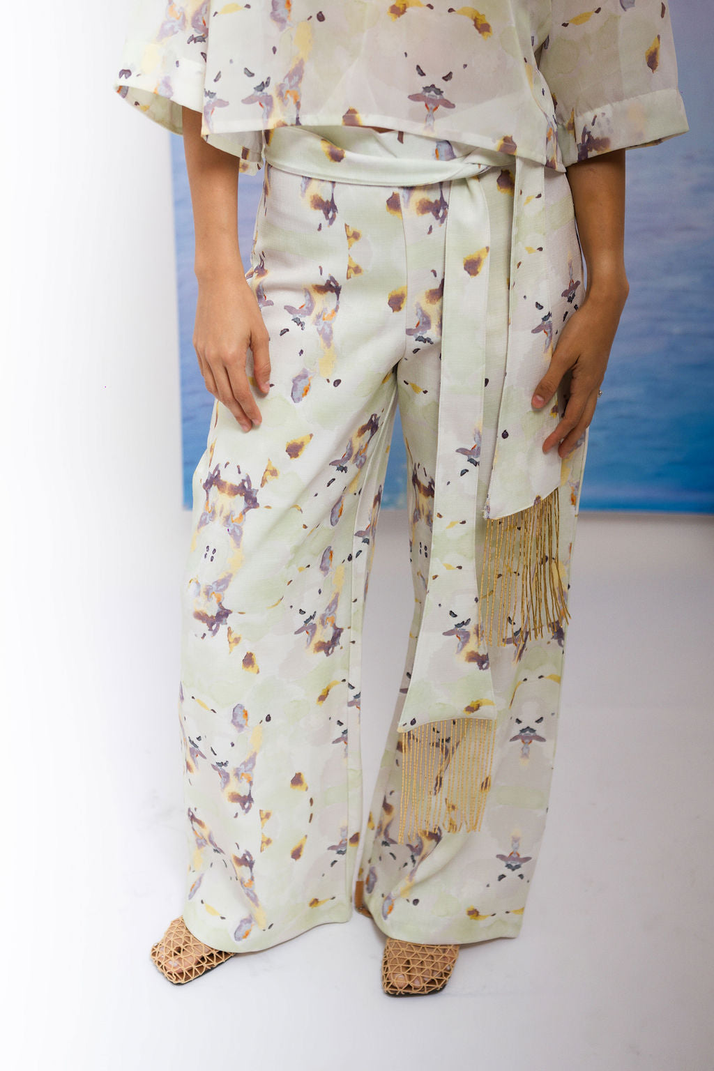 Camellia Palazzo Pant