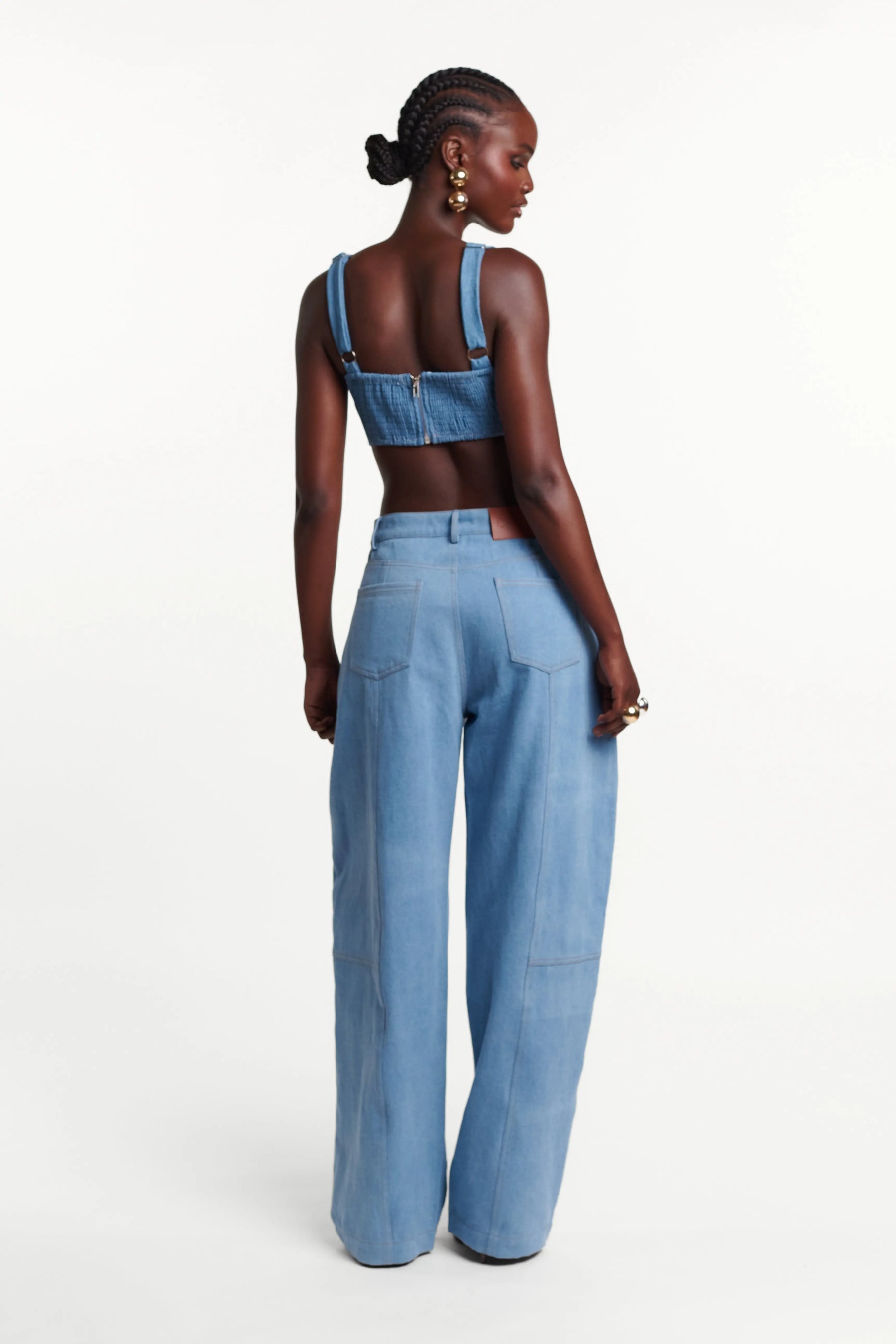 Light Denim Ira Pants