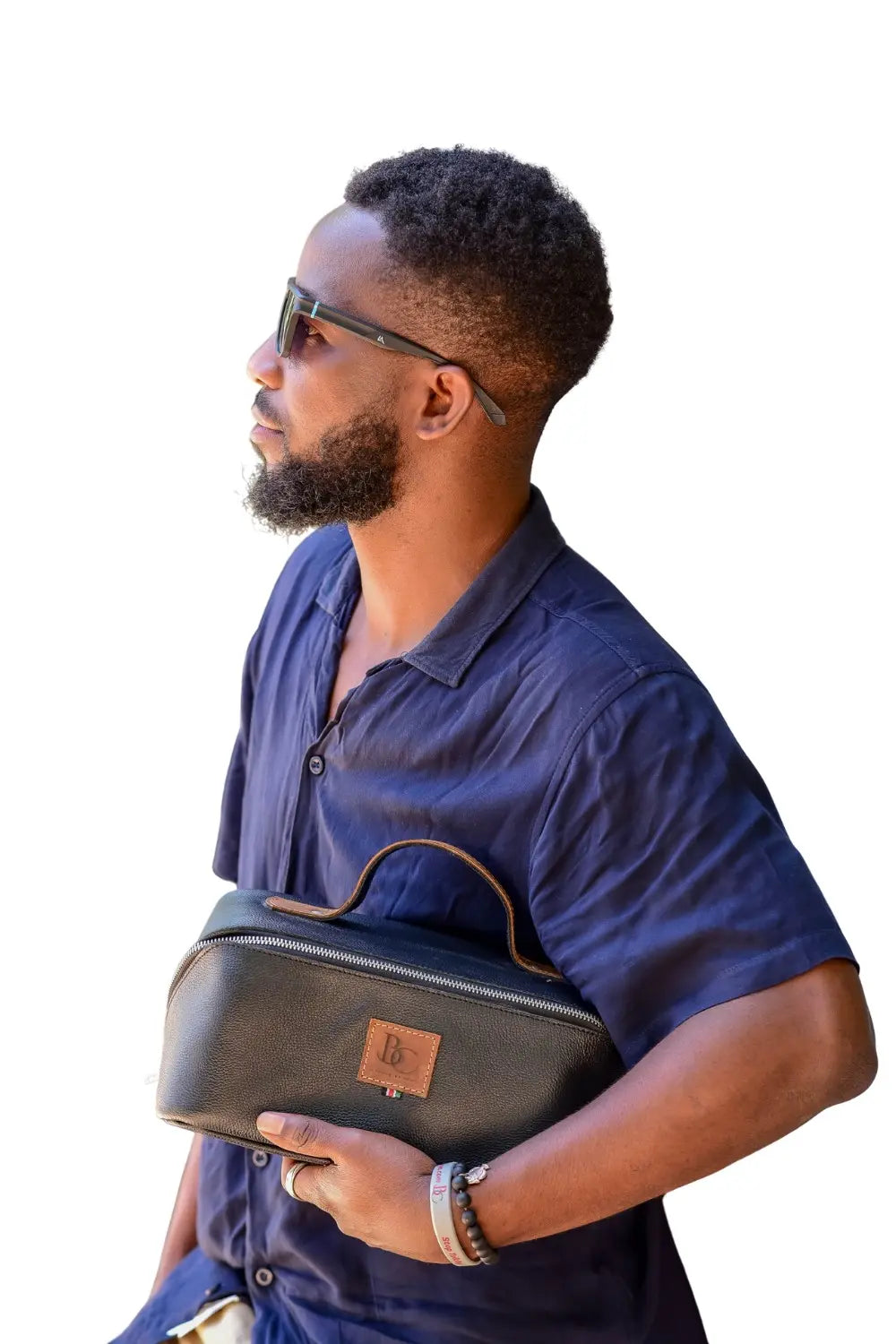 Swara Leather Wash Bag