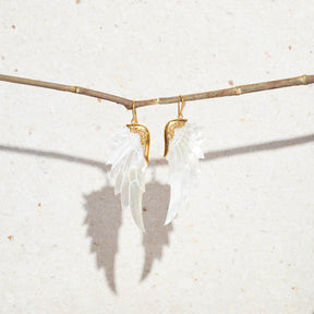 Purist Earrings(Large, yellow gold)