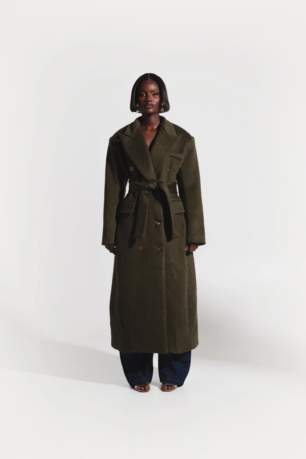 Iman Wool Long Jacket