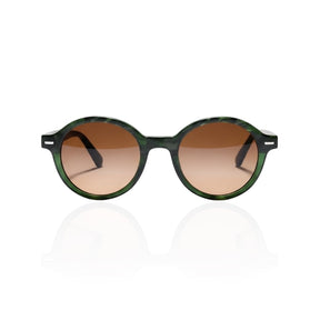 Emerald round 48mm sunglasses