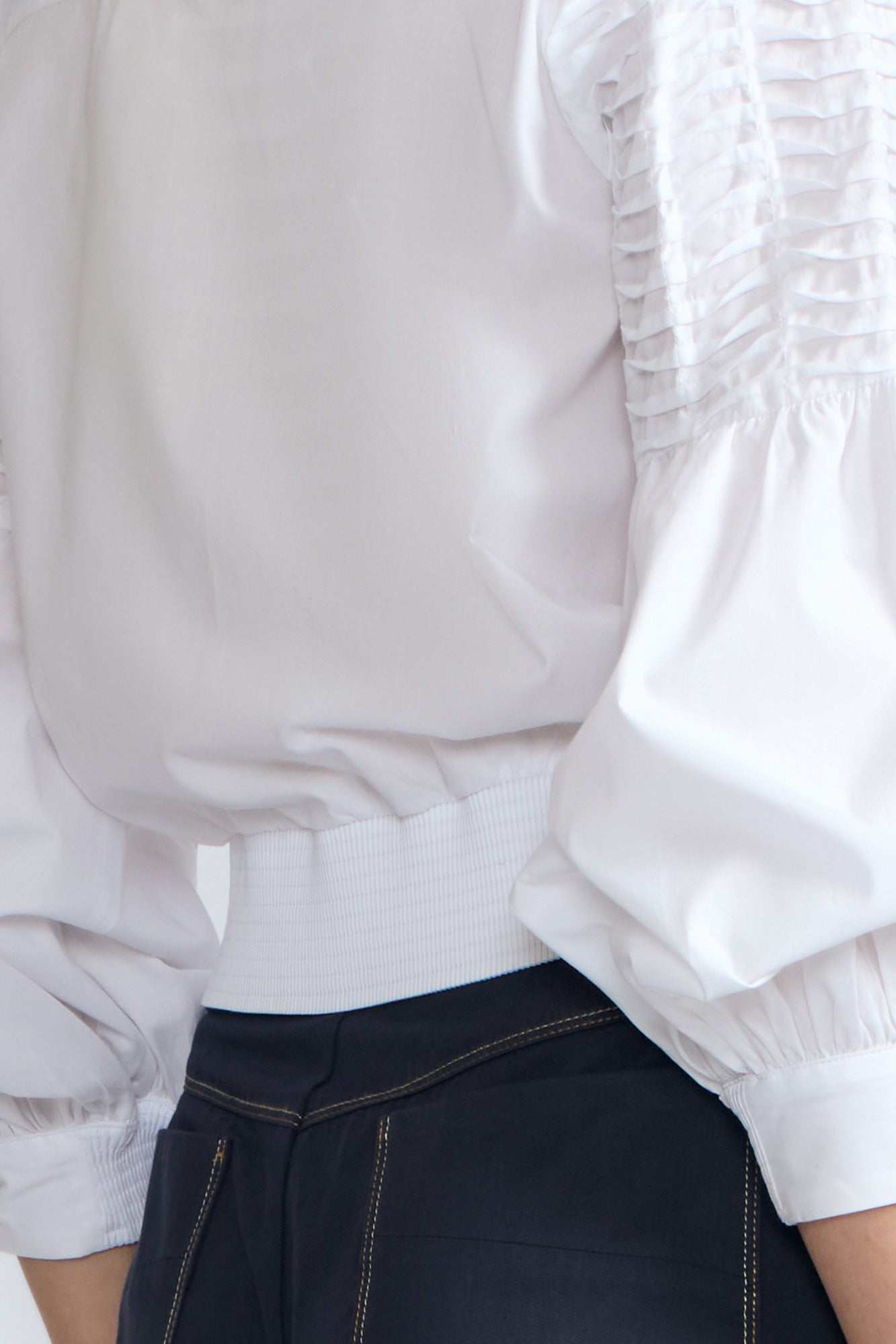 Ansley Blouse | White