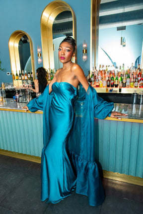 Grace Silk Organza Robe