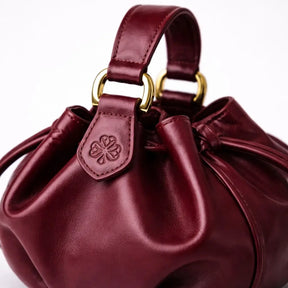 Lunaire Smooth Leather Crossbody Bag
