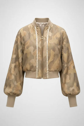 Reversible Camo Bomber Jacket*