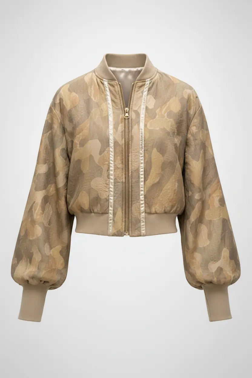 Reversible Camo Bomber Jacket*