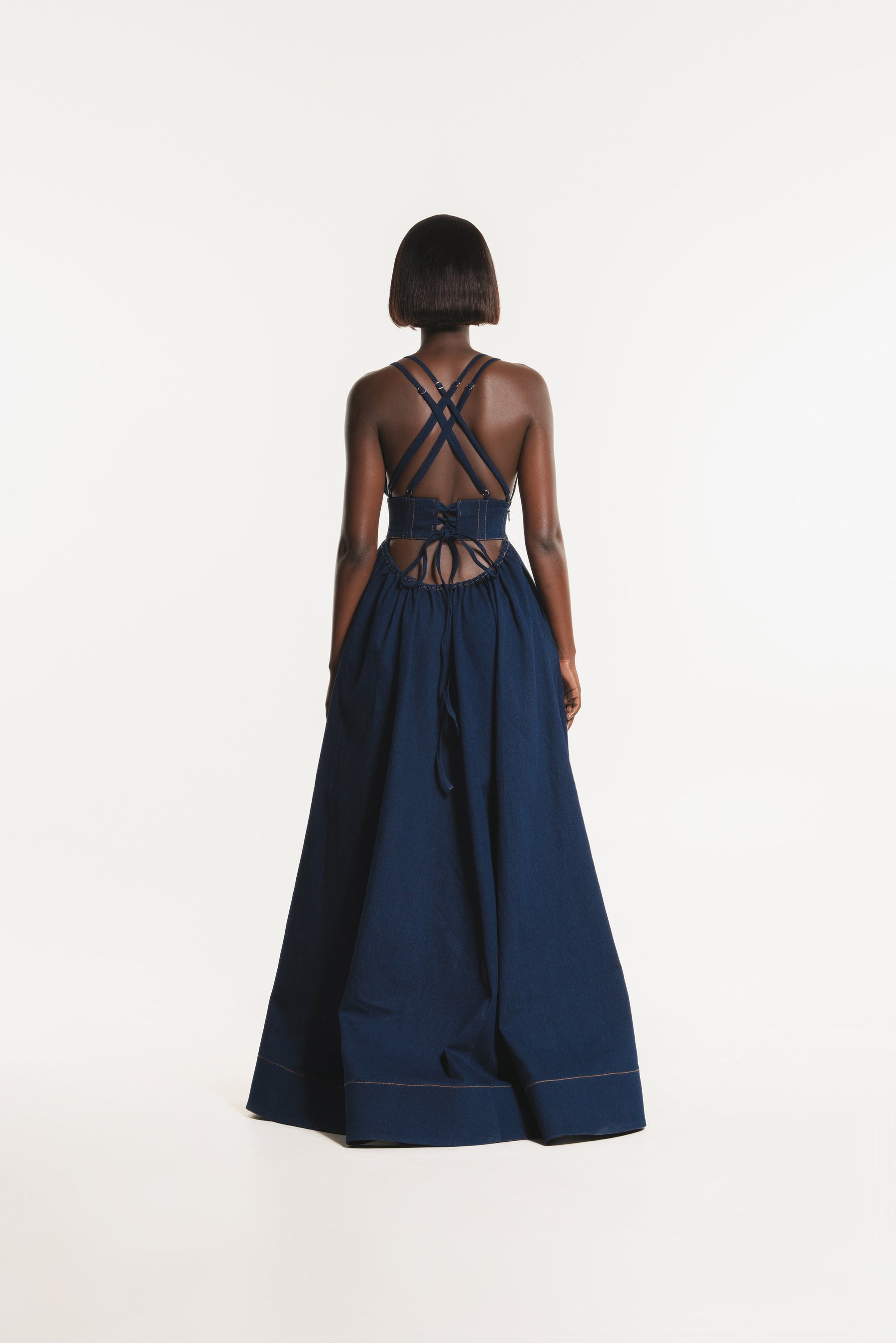 Denim ADELE Maxi Dress