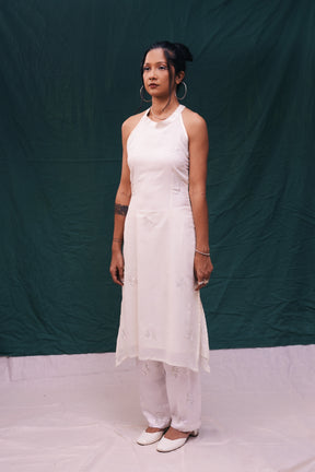 Spaghetti Strap Sheer Dress