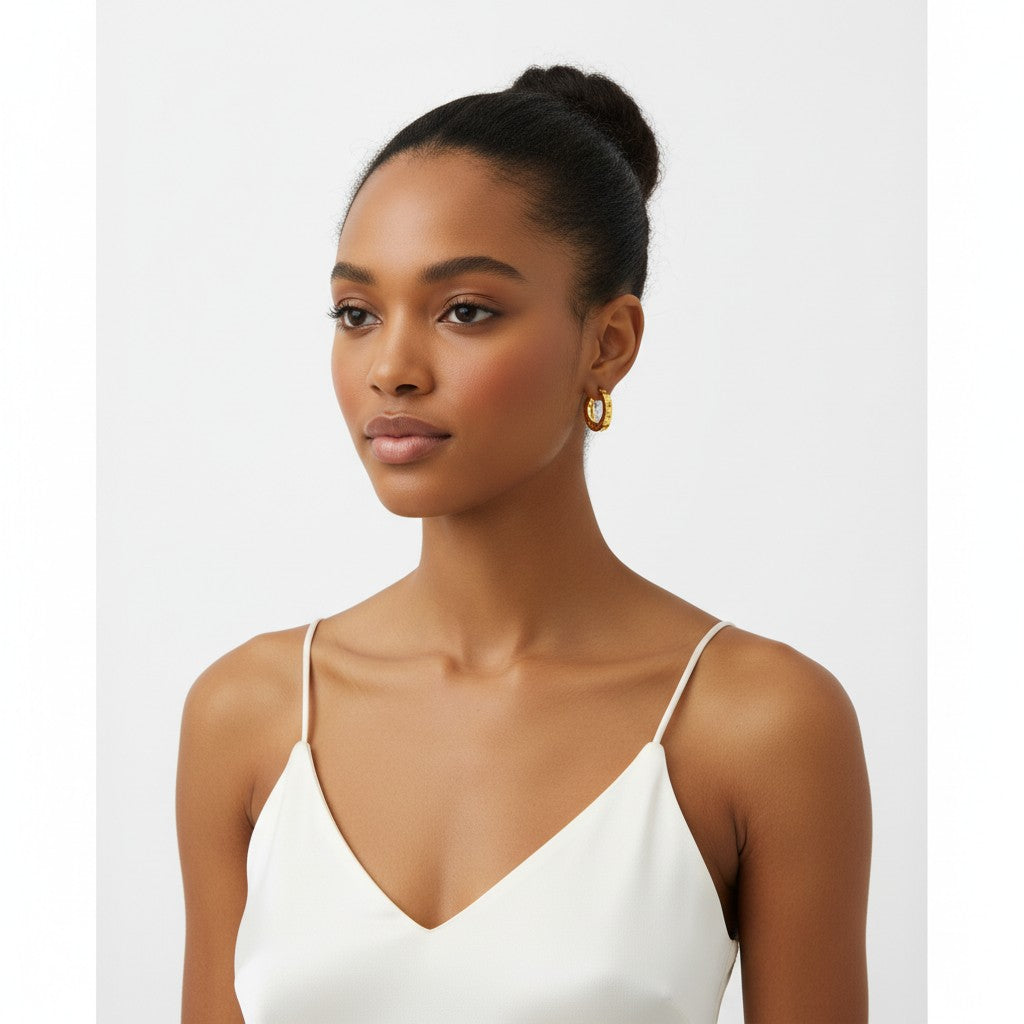 Dd Hoop Earrings
