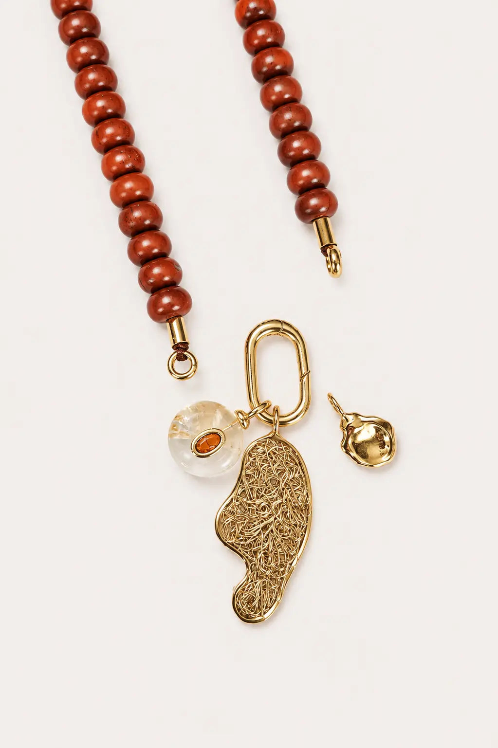 Monaco Sculptural Charm Necklace