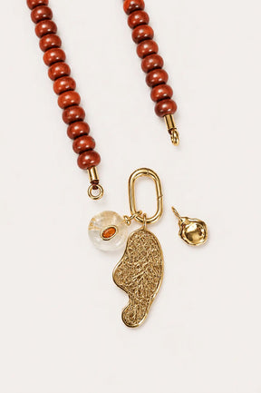 Monaco Sculptural Charm Necklace
