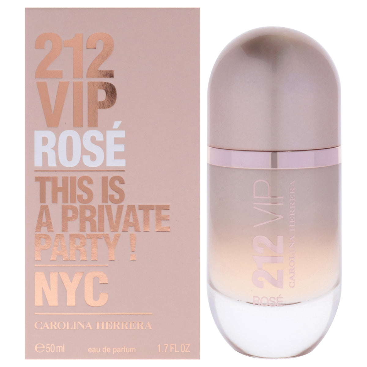 Carolina Herrera 212 VIP Rosé NYC EDP for Women 1.7 oz