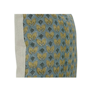 Premium Hand Block Printed Thick Linen Cushion Cover - Titli