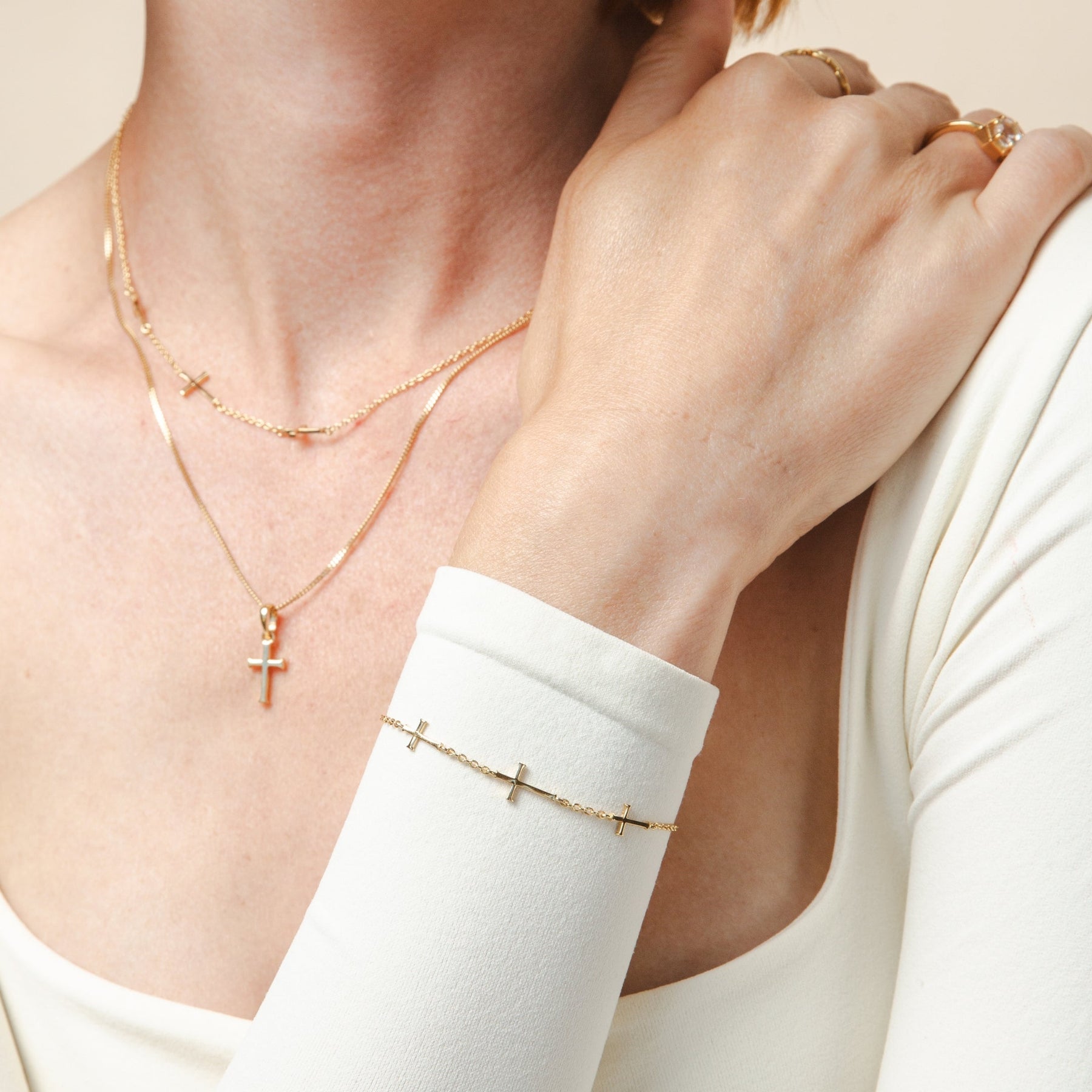 Calvary Cross Bracelet