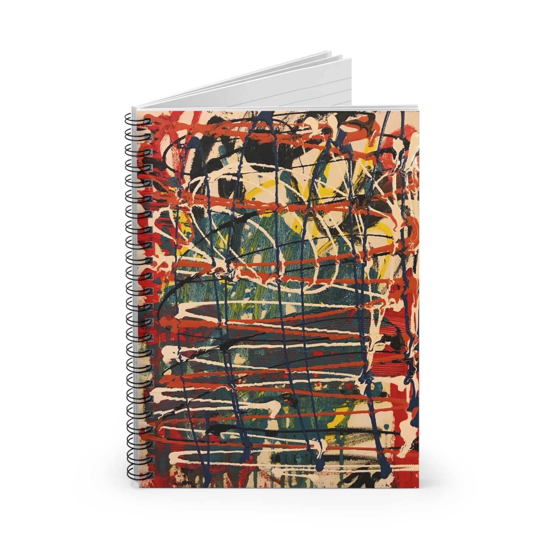Artistic Spiral Notebook - Creativity Inspired Journal, Stationery Gift, Sketchbook, School Supplies, Note Taking, Doodle Pad