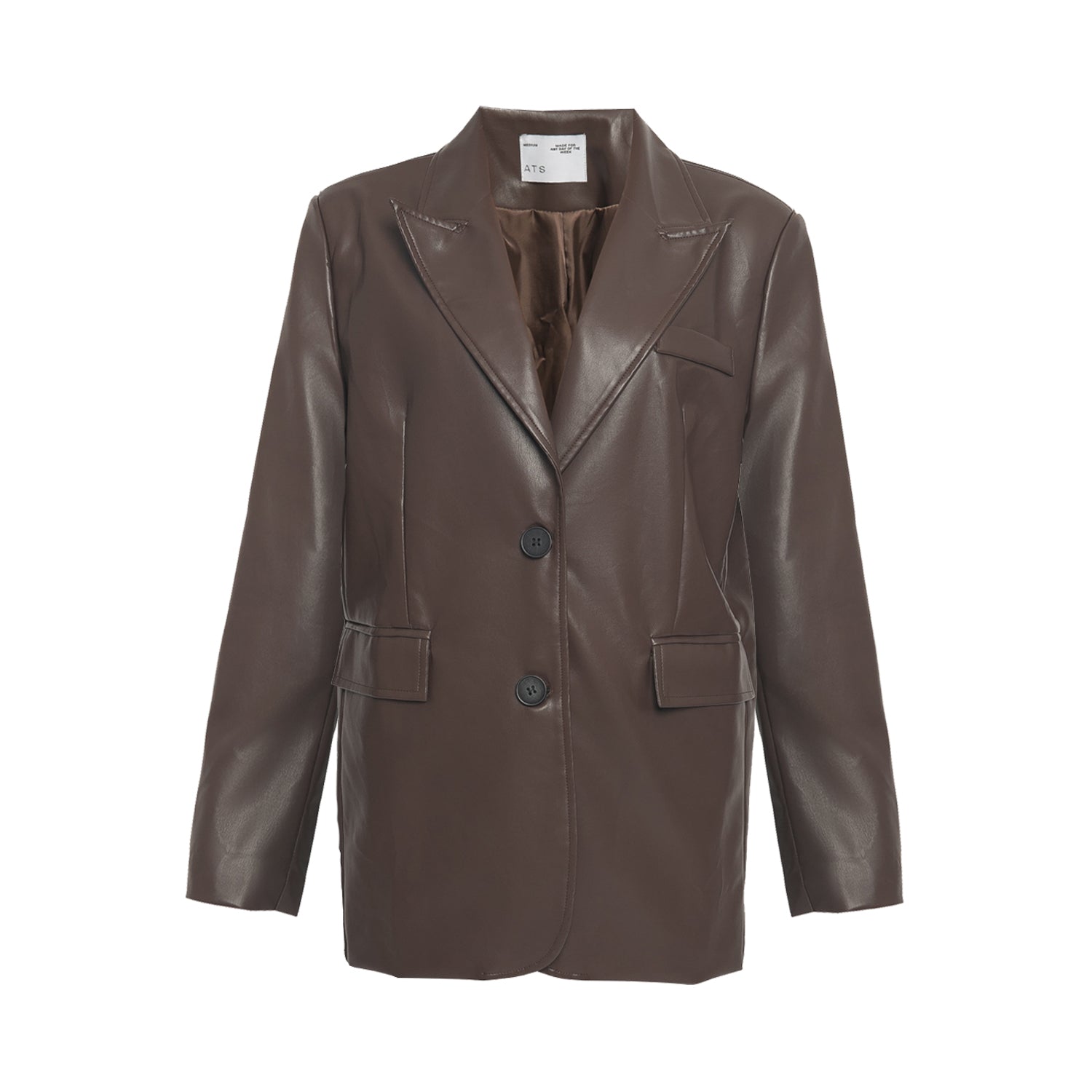 CLASSIC LEATHER BLAZER