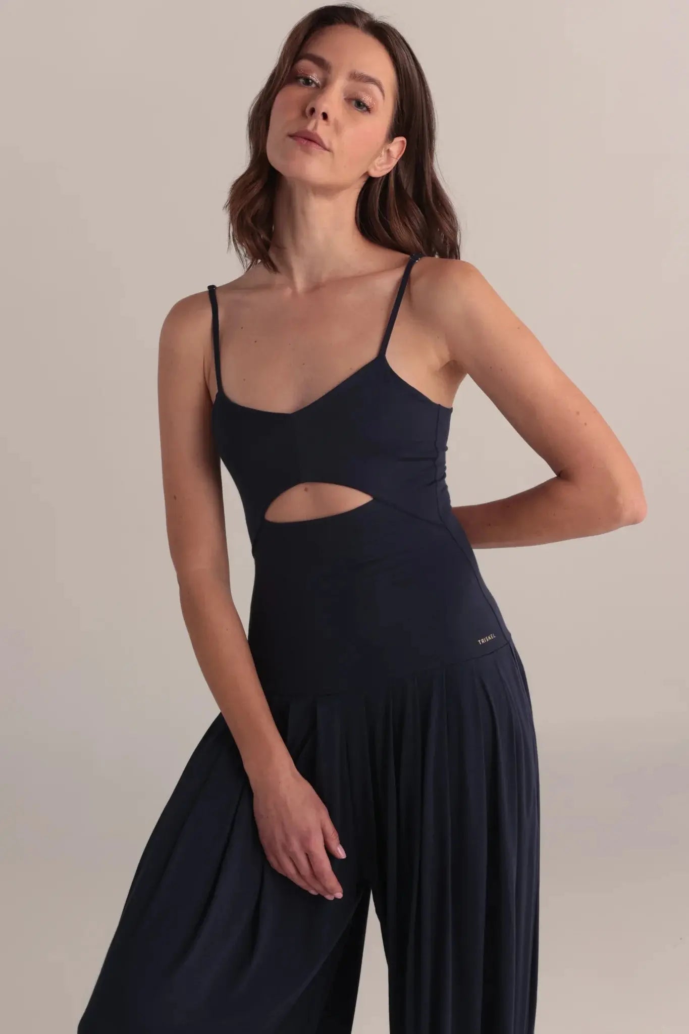 Solar Jumpsuit Soft Rayon Yoga Lounge