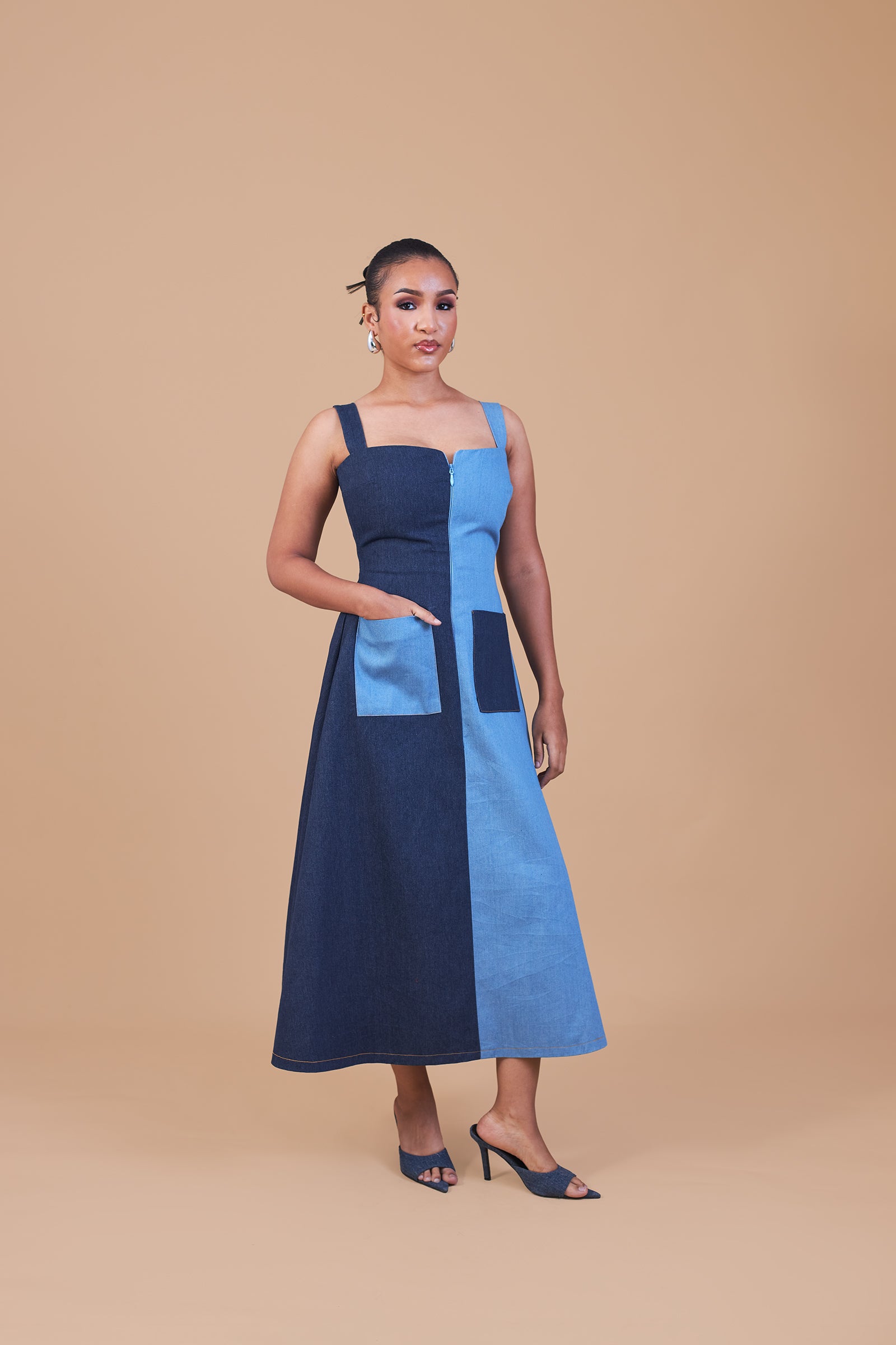Ona Denim Dress