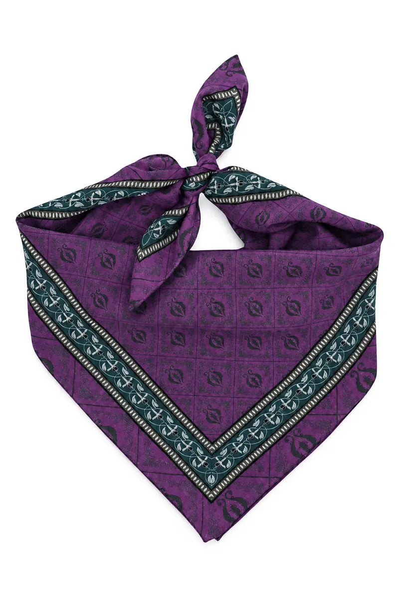 Diamond Sea Horse Small Scarf
