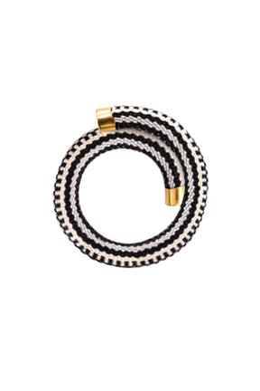 Espiral Luxe: Pulsera Artesanal Exclusiva