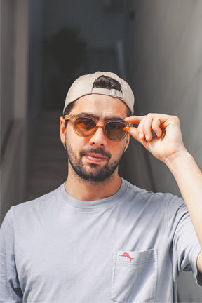 Caramel Brown Gradient Sunglasses - INTI