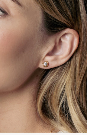 Crown of Thorns Stud Earrings
