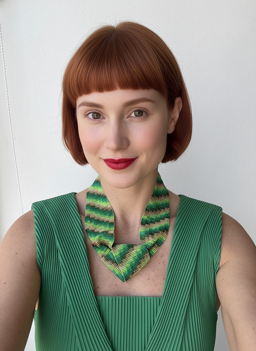 MINIMALIST DECONSTRUCTED KNOT NECKLACE